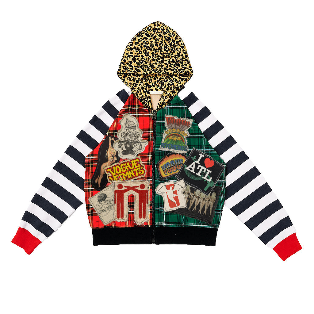 Patchwork Zip Up V1